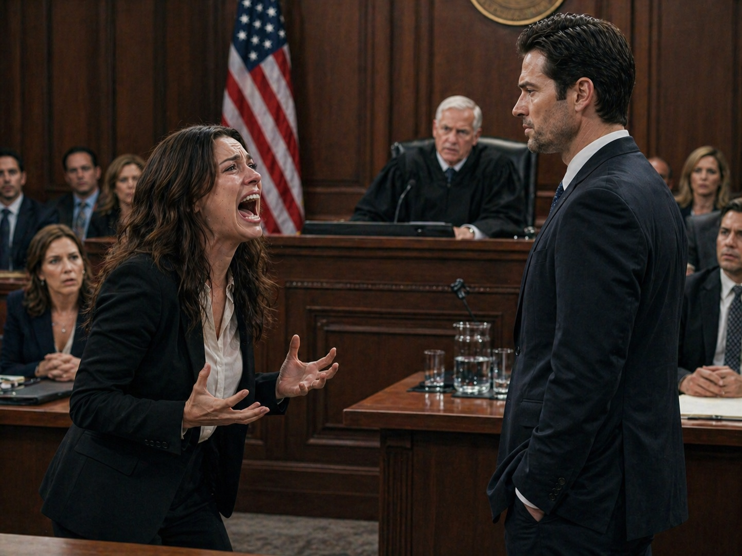 At Our Divorce Hearing, My Ex Demanded： ＂I Deserve Full Custody And Alimony, I Gave...